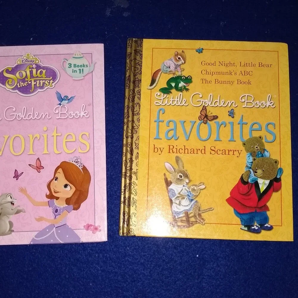 Favorites Sofia the First 3 books in 1! + Little Golden Books Favorites